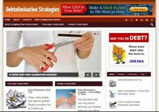 Debt Elimination Turnkey Blog Website Make Money Online From Home