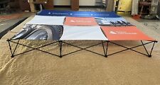 Portable 75x7 5tension Fabric Pop-up Display Stand And Trans Advantage Add.