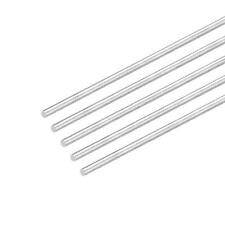 5pcs 304 Stainless Steel Round Rods 3.5mm X 350mm For Rc Diy Craft Tool