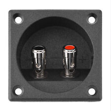Speaker Terminal Connector Speakers Terminal Box Push Spring Type 2 Binding Post
