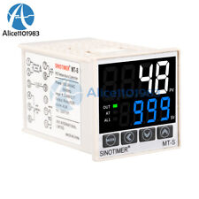 Digital Pid Thermostat Relayssr Dual Output Temperature Regulator Controller