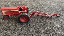 Vintage Ertl Mccormick Farmall 806 Tractor With Plow