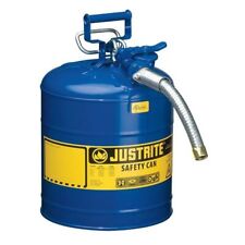 Justrite 7250330 5 Gal. Blue Steel Type Ii Safety Can For Kerosene