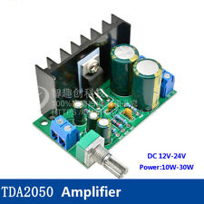 Tda2050 Dc 12v-24v 10w-30w Mono Audio Power Amplifier Module 1-channel Class Ab