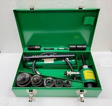Greenlee No 7646 Hydraulic Knockout Punch Driver Set 34-2