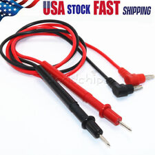 Digital Multimeter Test Lead Probe Wire Pen Cable 1000v 10a 72cm Usa