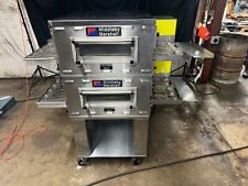 2019 Middleby Marshall Ps629e Wow Electric Double Pizza Conveyor Ovens....video