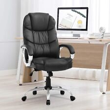Office Chair High Back Ergonomic Computer Desk Chair Pu Leather Executive Chair