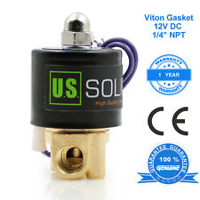 U.s. Solid Electric Solenoid Valve 14 Inch Brass 12v Dc