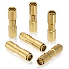 6 Pcs 14 Brass Dot Air Line Fitting Straight Union Quick Connect Fittings 14 A