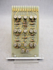 Vintage 1960s Printed Circuit Board Gold Contacts Counter Tektronix Ibm Rca T