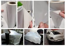2.0mil Gloss White Wrap Auto Cast Vinyl Roll Gray Air-release Solvent Latex 8-yr