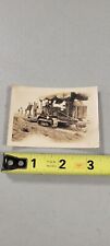 Old Vintage Steam Tractor Engine Powered Photo Snapshot Early 1900s