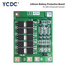 18650 Battery Charger Cell Balance Bms Pcb Balancer 3s 40a Protection Board