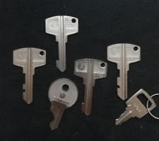 Vintage Sanyo Cash Register Keys - Set Of 6 - Fits Sanyo Lx650 Register