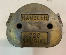 Handler 22c Special Dental Flask Mold Solid Brass Vintage Hanau Dentures Ejector
