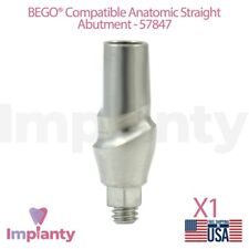 Straight Anatomically Shaped Abut Ment Bego Compatible Dental 57847