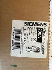 Qs2200 Siemens 2pole 200amp 120240v Circuit Breaker New In Box