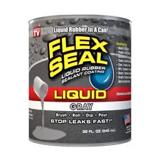 Flex Seal Liquid 32 Oz Gray Liquid Rubber Coating Sealant