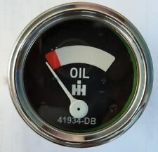 Ih Farmall Oil Pressure Gauge Fits Super H Hv M Mv Mta W4 W6 W6taw9