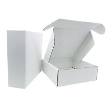 6x6x2 Inch Small White Mailers Boxes Pack Of 35 Recyclable Corrugated Gift Box