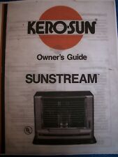 Kero-sun Sunstream - Ownersparts Manual