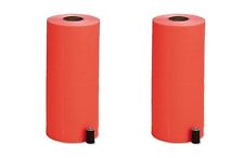 Fluorescent Red Label For Monarch 1110 Pricing Gun 2 Sleeves32 Rolls 2 Ink Roll