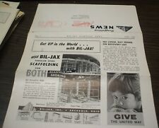 Bil-jax Scaffolding Newsletter Brochure - Fall 1963