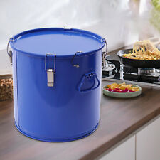 8 Gallon Fryer Grease Bucket Oil Filter Container Grease Filter Collect Barrel