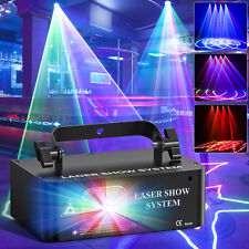500mw Dmx Rgb Led Laser Beam Scanner Projector Dj Party Stage Laser Light Show