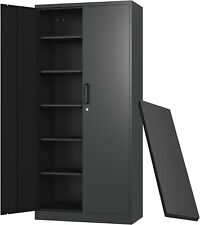 Metal Storage Cabinet With Doors And Shelves71 Garage Storage Cabinet With Lock
