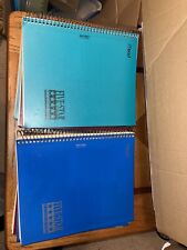 9 Vintage 1989 Mead Five Star 3 Subject Notebook College Ruled Paper Used