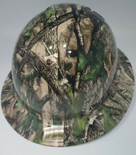 Vented New Full Brim Hard Hat Custom Hydro Dipped True Timber Real Woods Camo