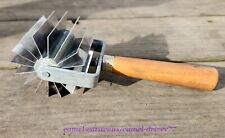 Vtg Sichel Bakery Equipment Co. Bear Claw Pastry Dough Cutter Steel Blades Chef