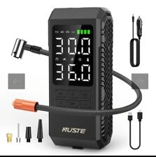 Nuste Cordless Tire Inflator And Bike Pump Portable Air Compressor 150psi 3x ...