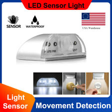 Pir Infrared Ir Wireless Auto Sensor Motion Detector Keyhole 4 Led Light Lamp Us