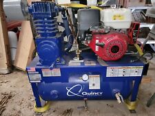 Quincy 13 Hp Honda Gas Powered Two Stage 30 Gallon Horizontal Air Compressor