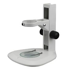 Amscope Large Rounded Microscope Table Stand With Focusing Rack