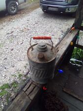 Vintage Galvanized One Gallon Gas Can