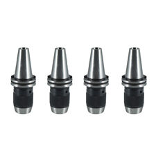 4pcs Cat40 Keyless Drill Chuck 12 Fits On Haas Cnc Easy Great Tool Holder