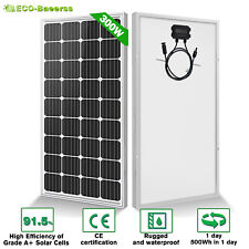 100w 200w 300w Watt 12v Monocrystalline Solar Panel For Rv Home Rooftop Off Grid