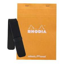 Rhodia Staplebound Graph Paper Notepad In Orange - 6 X 8 14 W Single Pen Pouch