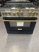 Blue Star 36 Inch Freestanding Natural Gas Range With 6 Open Burners Rnb366bv2c
