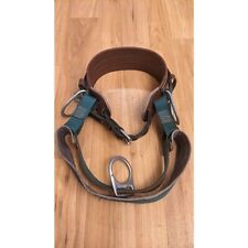 Buckingham Leather Pole Climbing Lineman Safety Belt And Pole Strap D-rings