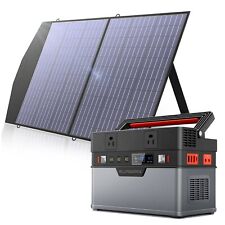 Allpowers Solar Generator 700w Power Station Baterry 100w Foldable Solar Panel