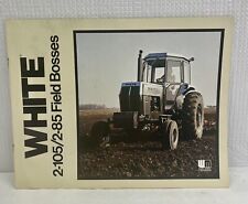 Vintage White 2-1052-85 Field Boss Tractor Heavy Equipment Brochure 16 Pages
