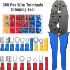 Ferrule Crimping Tool Kit Wire Terminals Crimping Tool 300 Pcs Wire Terminals