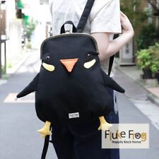 Gym Master Fluke Frog Mynah Bird Backpack Clutch Type Black Animal Japan