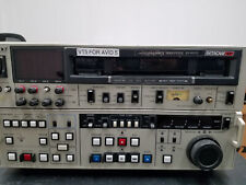 Sony Betacam Sp Bvw-75 Studio Editor Video Cassette Recorder As-is