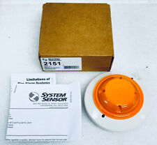 System Sensor 2151 Photoelectronic Low-profile Plug-in Smoke Detector